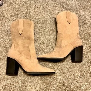Lulu’s western cowboy pointed toe boots